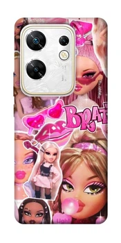TPU чехол Demsky Bratz для Infinix Zero 30 4G