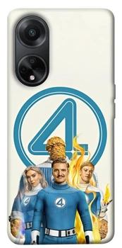 TPU чехол Demsky Fantastic four для Oppo A58 4G