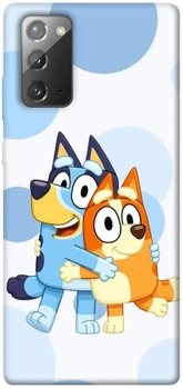 TPU чехол Demsky Bluey and bingo для Samsung Galaxy Note 20