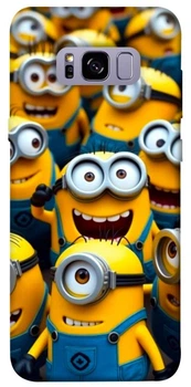 TPU чехол Demsky Minions для Samsung G955 Galaxy S8 Plus