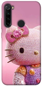 TPU чехол Demsky Hello kitty diamond для Xiaomi Redmi Note 8
