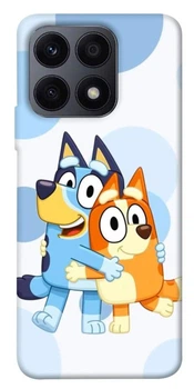 TPU чехол Demsky Bluey and bingo для Huawei Honor X8a