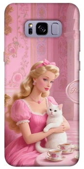 TPU чехол Demsky Barbie with cat для Samsung G955 Galaxy S8 Plus