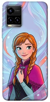TPU чехол Demsky Frozen Anna для Vivo Y21 / Y33s