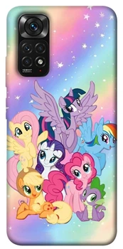 TPU чехол Demsky Little pony для Xiaomi Redmi Note 11 (Global) / Note 11S