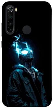 TPU чехол Demsky Black spiderman для Xiaomi Redmi Note 8