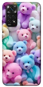 TPU чехол Demsky Teddy bears для Xiaomi Redmi Note 11 (Global) / Note 11S
