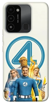 TPU чехол Demsky Fantastic four для TECNO Spark 8C