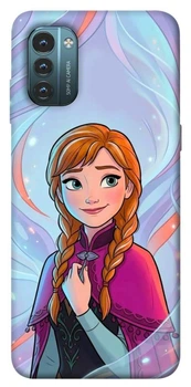 TPU чехол Demsky Frozen Anna для Nokia G21