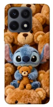 TPU чехол Demsky Stitch teddy bears для Huawei Honor X8a