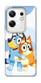TPU чехол Demsky Bluey and bingo для Infinix Zero 30 4G