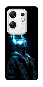 TPU чехол Demsky Black spiderman для Infinix Zero 30 4G