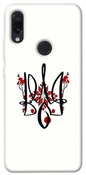 TPU чехол Demsky Flower symbol для Xiaomi Redmi Note 7 / Note 7 Pro / Note 7s