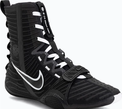 Обувь для бокса Nike Hyperko 3 черная, белая Унисекс 41 (8US) 26 см