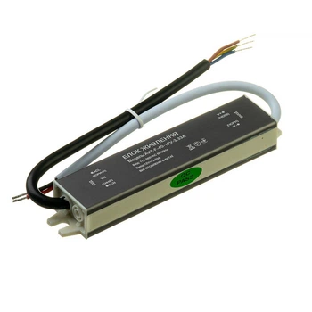 Блок живлення для LED стрічки 12V 40Вт (3.33А) герметичний IP65 AVT