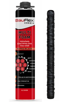 Клей-піна професійна Чорна 800 мл BauFlex