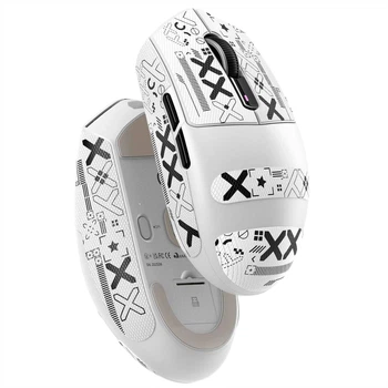Ігрова бездротова миша Attack Shark G3 White Bluetooth/USB 2.4GHz/Type-C, оптична (сенсор PixArt PAW3311), 800 - 25 000 dpi, 400 IPS, 40G, 6 кнопок, акумулятор 500 mAh, 59 г., біла