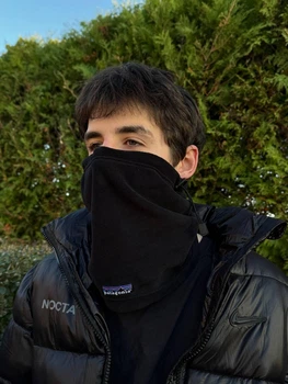 Баф Patagonia теплий на флісі чорний