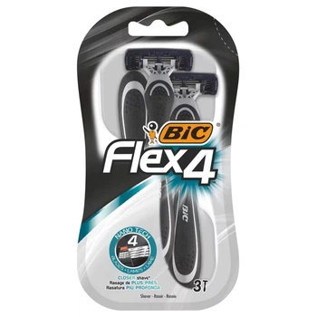 Одноразові станки для гоління BIC Flex 4 3 шт