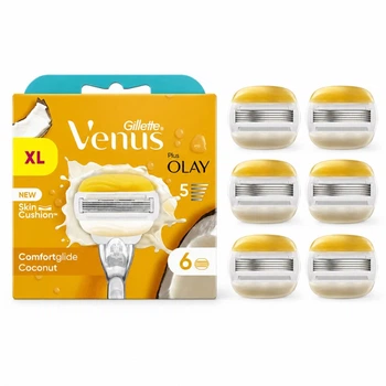 Змінні картриджі для гоління Gillette Venus & Olay Coconut 6 шт