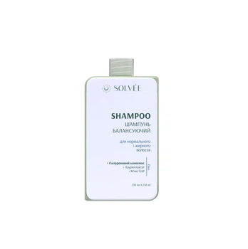 Шампунь балансуючий для нормального і жирного волосся SOLVÉE Elan Shampoo 250 мл