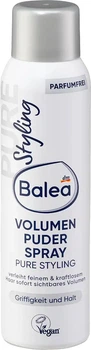 Спрей-пудра для об'єму волосся Balea Pure Styling Volumenpuder з пантенолом, без ароматизаторів, 150 мл