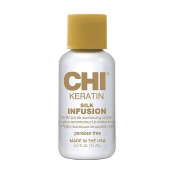 Відновлююча сироватка для волосся з кератином CHI Keratin Silk Infusion 15 мл