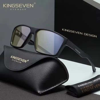 Очки компьютерные Blue Blocker 65% для мужчин и женщин KINGSEVEN 799 Black 65