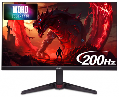 Монитор 27" Acer Nitro VG270UX1bmiipx (um.hv0ee.105) Black