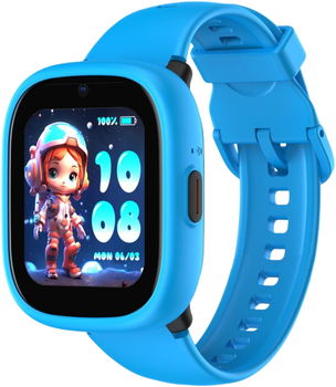Детские смарт-часы Lagenio 4G Kids Watch K3 Blue (6978636410071)