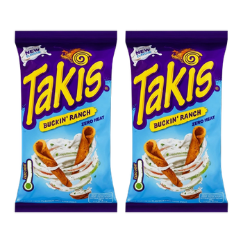 Набор Кранчи 2шт Takis Buckin Ranch Сметана 100g