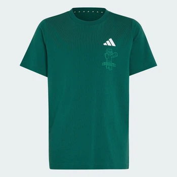 Дитяча футболка ADIDAS MINECRAFT adidas KS9030 (164) зелений (4069996824614)