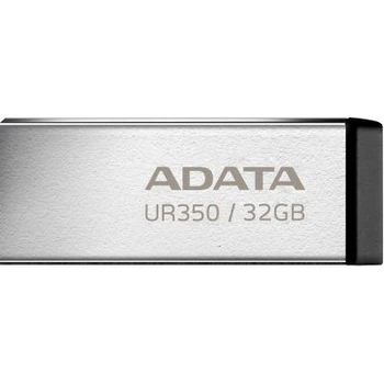USB флеш накопитель ADATA 32GB UR350 Silver-Black USB 3.2 (UR350-32G-RSR/BK)
