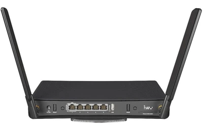 Маршрутизатор Mikrotik hAP ax³, Wi-Fi 6 2.4 GHz 802.11b/g/n/ax574Mbit/s; 5GHz802.11a/n/ac/ax 1200Mbi (C53UiG+5HPaxD2HPaxD)