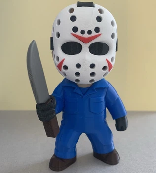 Колекційна фігурка Джейсон Вурхіз Jason Voorhees Пластик 3D друк 120 мм