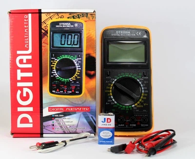 Цифровой тестер, мультиметр DT 9208A