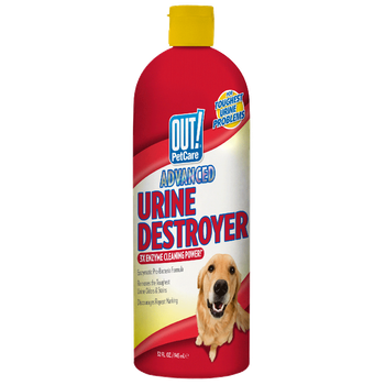 Средство для удаления пятен и запаха мочи собак и котов OUT! Advanced Urine Destroyer 945 мл