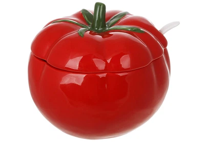 Цукорниця Bona Di Tomato керамічна 600 мл червона (733-827)