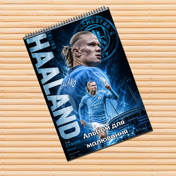 Альбом для рисования Ерлинг Холанн Erling Haaland (31642)