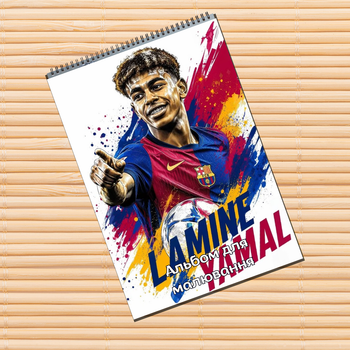 Альбом для рисования Ламин Ямаль Lamine Yamal (31526)