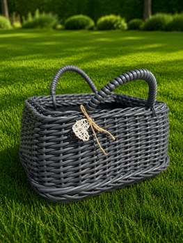Кашпо-сумка 12 л. (Сірий колір)