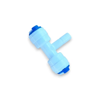 Фитинг тройник для систем обратного осмоса 1/4QC - 1/4T - 1/4QC Shitong
