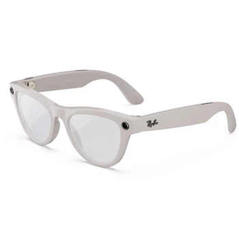 Смарт-очки Ray-Ban Meta Skyler Gen2 Stand.Shiny Chalky Gray Frame/Clear to Sapphire Transit.Lenses RW4014 6700MF 52-20