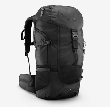 Туристичний Рюкзак для Трекінгу SIMOND 50л 62 х 32 х 24 см Чорний