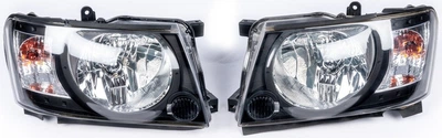 Передняя оптика Safari Black 2 шт для Nissan Patrol Y61 2004-2008 гг