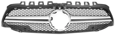 Передняя решетка AMG Silver для Mercedes A-сlass W177 2018-2024 гг