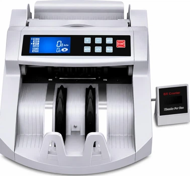Счетная машинка для подсчета и фасовки банкнот NB160 Счетчик с UV/MG проверкой купюр