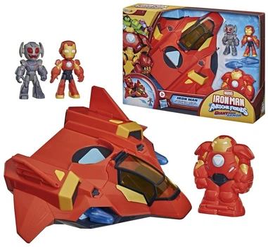 Ігровий набір Hasbro Mattel Giochi Гігантський літак-броня Залізної Людини (G1994) (5010996406712)