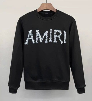 Мужской свитшот Amiri Размер S Черный (SVAMIRI008)