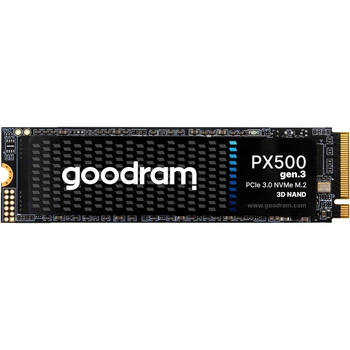 SSD 256Gb GoodRAM PX500 M.2 2280 PCIe 3x4 NVMe 3D NAND, Retail (SSDPR-PX500-256-80-G3)